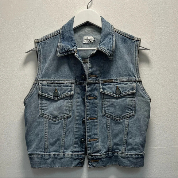 Calvin Klein Jeans Jackets & Blazers - Vintage Calvin Klein Jeans Denim Vest